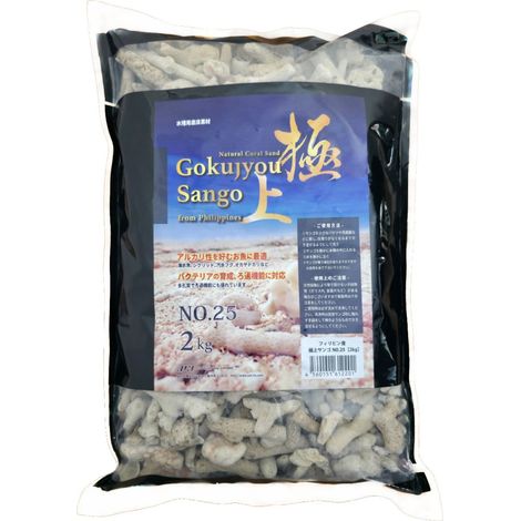 Arena de coral Qualdrop Gokujyou Sango N.° 25, 2 kg