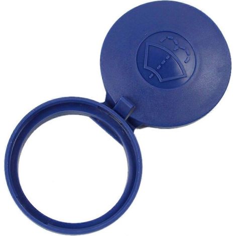1 bouchon de réservoir de liquide lave-glace, plastique, bleu, compatible Peugeot 301/307/408, Citroën C4/DS5/Berlingo, Fiat Partner/Expert/Jumpy (1/5)