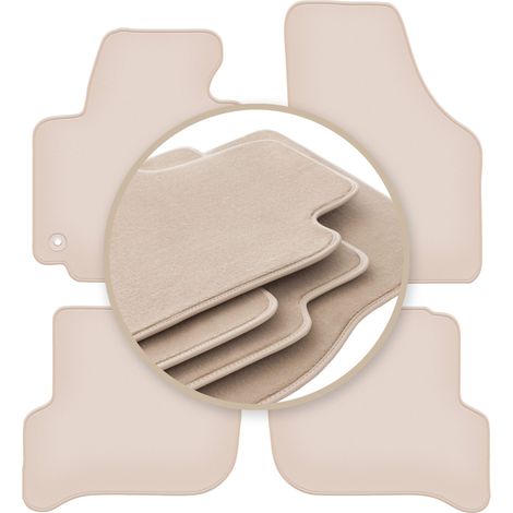 Tappetini PREMIUM beige per: Volkswagen Golf Plus minivan 2005-2014 (1/5)
