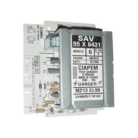 MODULE PUISSANCE M213 EL99 pour LAVE LINGE BRANDT - 55X6431