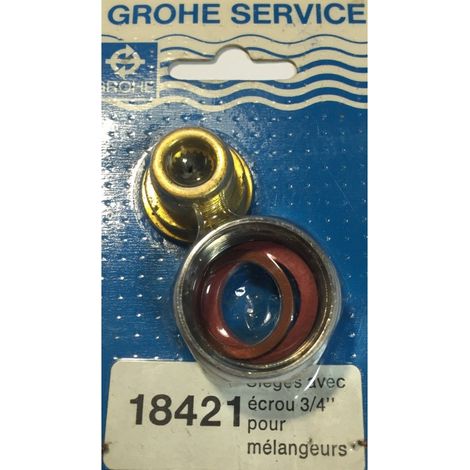 Grohe 18421 – Sitz mit 3/4-Zoll-Mutter für Armaturen