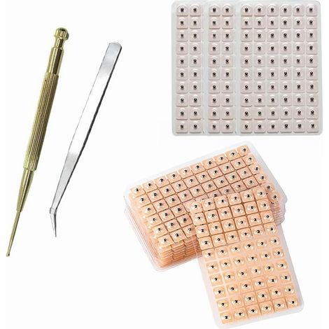 600 Pièces Graine D'oreille D'acupuncture,Graines D'oreille,Oreille Presse Graine Acupuncture,Points Acupuncture Graines,Magnétiques Thérapies Auriculaire,Stylo D'acupression,Barre D'acupression (1/5)