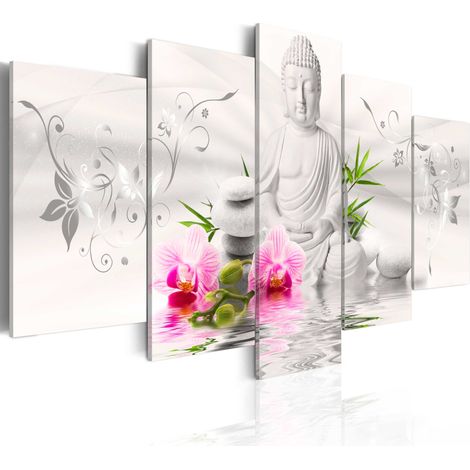 Quadro - Buddha di perla - 100x50 (1/4)