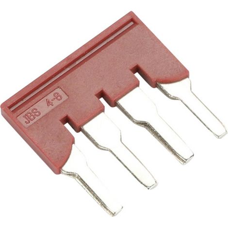 TRU COMPONENTS TC-11592420 Einlegebrücke  Rot 1 St.