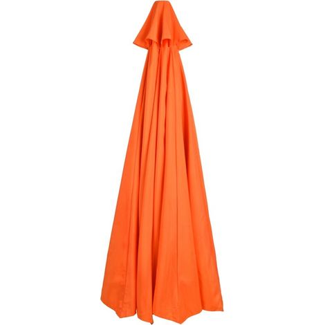 Jeffergarden – 3 m wasserdichte und UV-beständige Sonnenschirmhülle – Strapazierfähiges Polyestergewebe – Geeignet für 8-Streben-Sonnenschirme – Orange