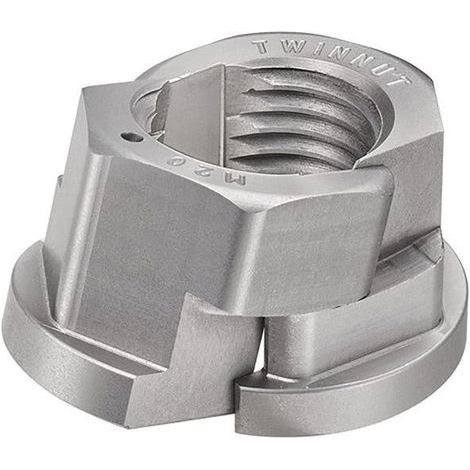 Tuerca de fijación rápido TWINNUT con brida 6333S-M8 AMF
