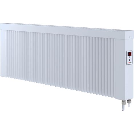 Elektroheizung areo direct base niedrige Flächenspeicherheizung 1200 Watt - simples Thermostat - Appsteuerung ohne Zusatzhardware möglich - von eVARMO (1/5)