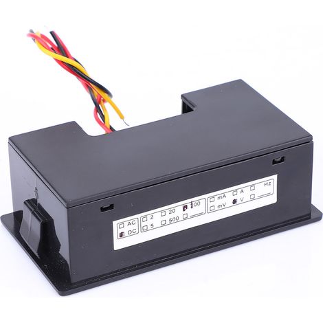 Voltmètre numérique à trois fils YB5135DB avec affichage LCD (1/3)