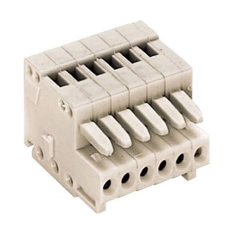 Boîtier femelle pour câble série 733 WAGO 733-102 Nbr total de pôles 2 Pas: 2.50 mm 1 pc(s) (1/2)