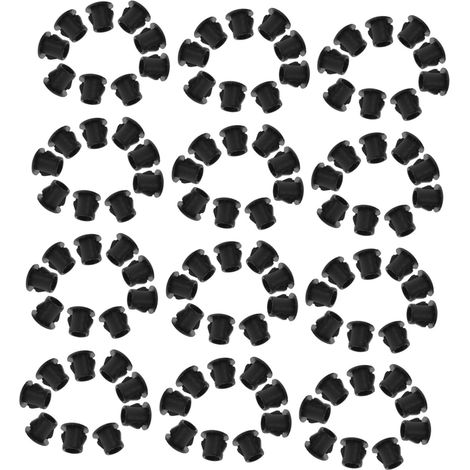 IMIKEYA 1000 Bouchons en plastique pour tubes, recouvrir meubles (1/5)