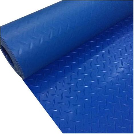 Poolleitermatte 0,9 x 1 m – Strapazierfähige, rutschfeste Vinylmatte – Schutz für Poolleitern – Waschbar und sandabweisend (1/5)