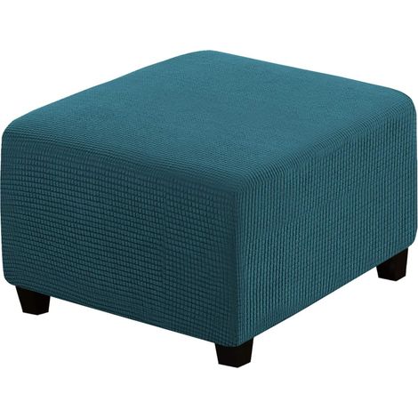 Housse de pouf extensible Housse de protection pour pouf Protecteur de pouf Housse de rangement pour pouf Protecteur de meubles Housse de protection Soft Rectangle avec ceinture élastique (1/5)