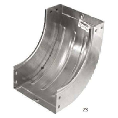 Curva salita 90 passerella portacavi acciaio zincato sati cs90 s5 h80 b100 1041352