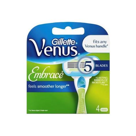 Gillette Venus Extra Smooth Razor Blades for Women 4 Count