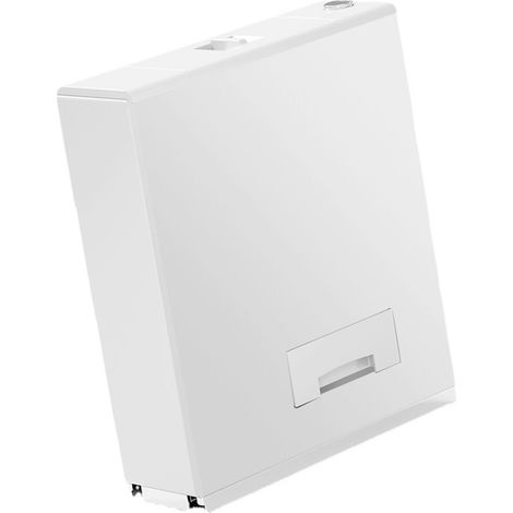 Boîte à riz intégrée en acier inoxydable, style tiroir étroit, distributeur de riz coulissant pour placard de cuisine (1/5)