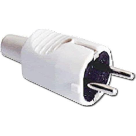 electricidad clavija bipolar con tt pvc blanca blist 12010-50306