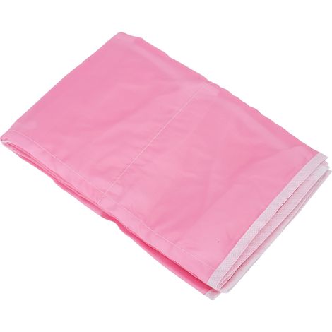 Organisateur mural à accrocher, rangement porte avec pochettes en polyester pour chambre et salon - Rose (1/5)