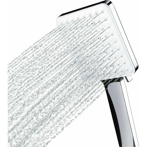 Green Mobility-Pommeau de Douche Carr Douchette Main avec 6 Modes Haute Pression Chroms (1/5)