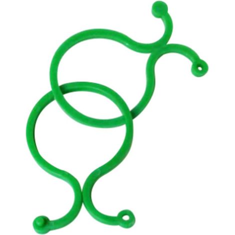200 Pièces Clips- Grande de Jardin Support pour Plantes Twisty Anneaux pour Plantes Grimpantes Attache Plante Pinces Tomate en Plastique (1/5)
