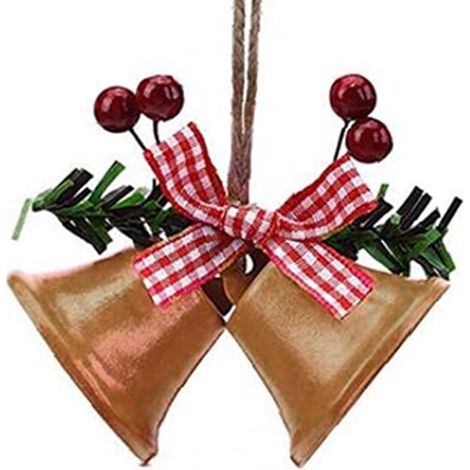 Campana Colgante - Para Decoración De Árbol De Navidad, Jardín Y Hogar - DIY Manualidades - 1 Unidad (1/5)