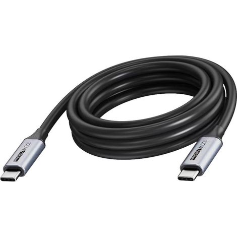 VISION TC 5MUSBC BL cavo USB-C nero 5 metri