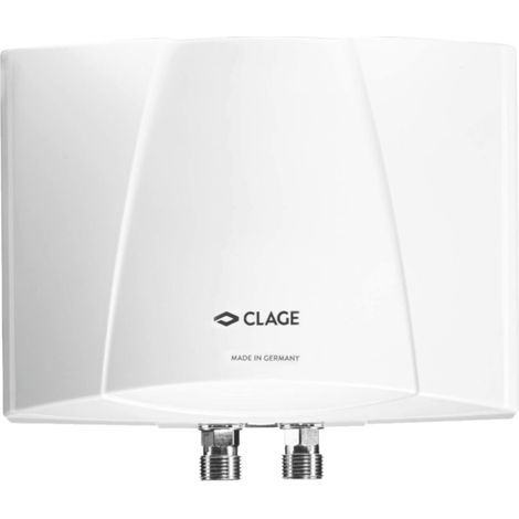 CLAGE M7-O, chauffe-eau instantané électrique petit modèle, hydraulique, 6.5 kW / 400 V, sur table, modèle non résistant à la pression, 1500-17117