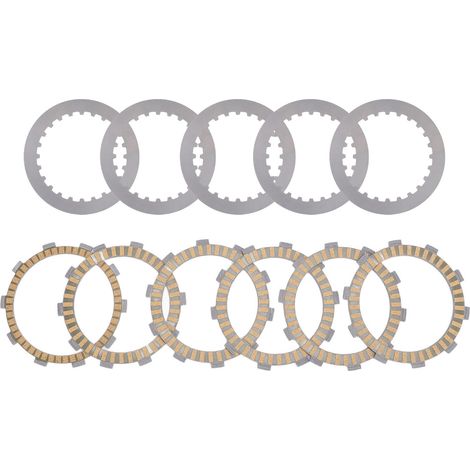 11 disques friction embrayage acier résistant chaleur – Transmission améliorée réduction bruit MTX200R CBF250 Fourtrax, transmission (1/5)