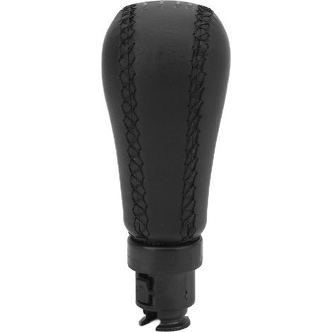 Car Gear Shift Knob Head Black Gear Shift Lever Knob Head Auto Parts Replacement for S60 2004‑20096‑Speed (1/4)