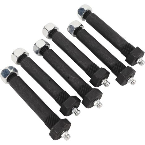 Boulon à Ressort Grasable, Boulons de Chaîne d'essieu de la Remorque Couchée Boulons de Chaîne 6 Pc pour la Plupart des Essieux de Remorque (1/5)