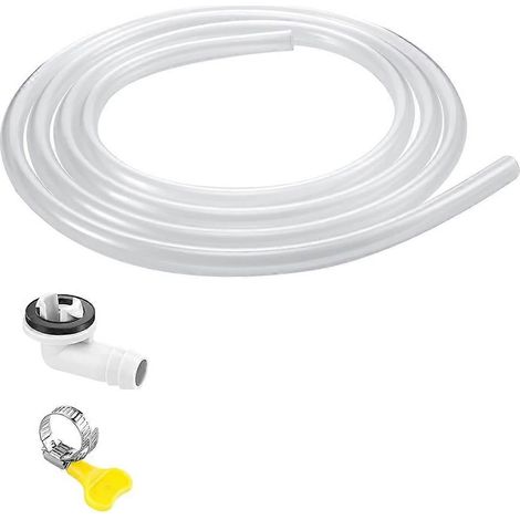 Tuyau d'évacuation de climatiseur portable de 7,6 cm (3 pouces)connecteur de remplacement pour unité mini-split universelle (1/5)