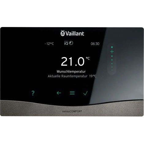 Vaillant Regolatore di riscaldamento sensoCOMFORT VRC 720/3, interfaccia eBUS, 0010045478