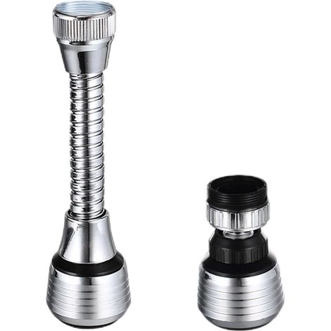 Robinets de cuisine deux pièces, rallonges de robinet, accessoires de robinet, joints pivotants, aérateurs de robinet