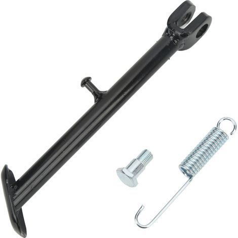 Motorcycle side support leg made of metal alloy, 225mm long, 38x52mm, replacement plate for Monkey Z50 motorcycle (1/5)