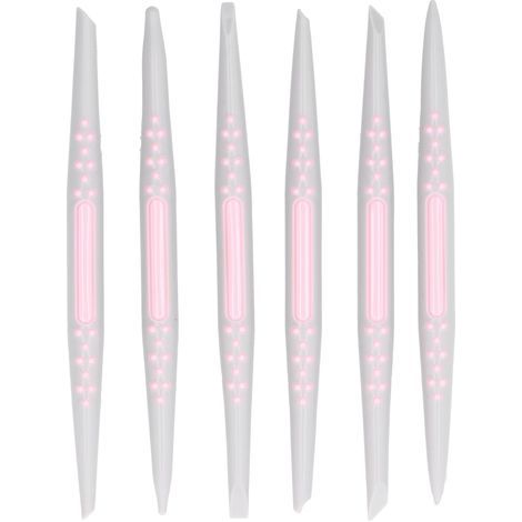 Lot de 6 stylos à graver pour fondant, kit de décoration de gâteaux DIY, outils de pâtisserie pour cuisine et boutique. (1/5)