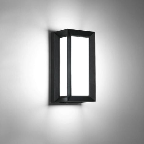 Outdoor/Indoor LED Wall Light, 18W Outdoor Wall Light, IP65 Waterproof, 6500K Cool White, Modern Aluminum Wall Lamp for Garden, Terrace, Patio, Hallway, Bedroom (1/4)