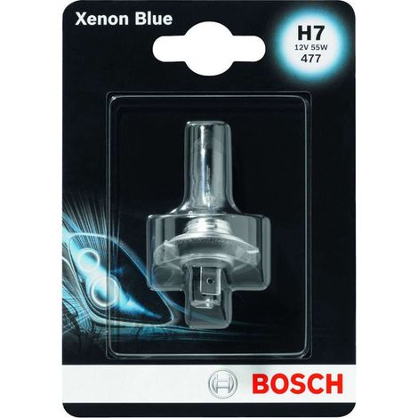 Bosch Lampadina H7 Xenon Blu 12V 55W PX26d per Fari e Fendinebbia (1/5)