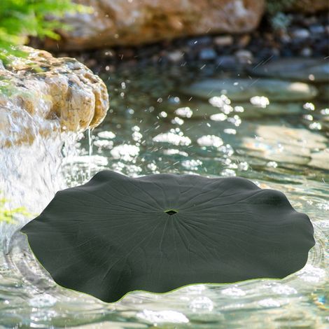 Schwimmende Lotusblattschale für Solarpumpenbrunnenteich-Gartenbewässerung (1/5)