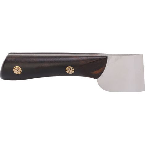 Lederschälmesser mit flacher Klinge und ergonomischem Griff für DIY-Lederarbeiten (1/5)