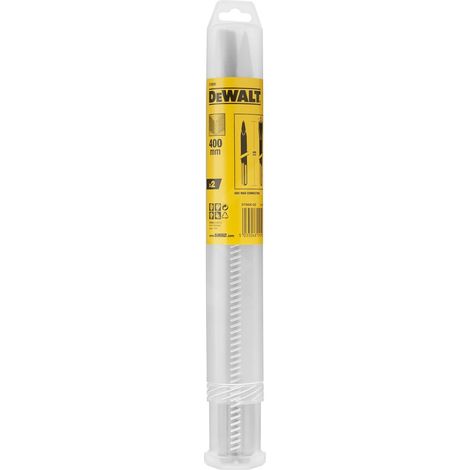 DeWALT Accessoires - Jeu de 2 burins SDS-MAX, plat 25 mm, pointu 400 mm DT9000 (1/5)