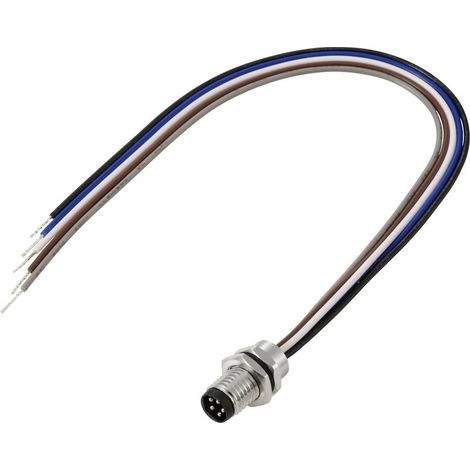 TRU COMPONENTS TC-13751904 Cavo di collegamento M8 x 1 Spina dritta 0.2 m Numero di poli: 5 1 pz. (1/3)