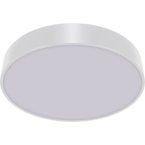 Lámpara de techo LED redonda tipo tótem de 24 W, 1880 lm, 4000 K, blanca, Ideus 04090 (1/2)