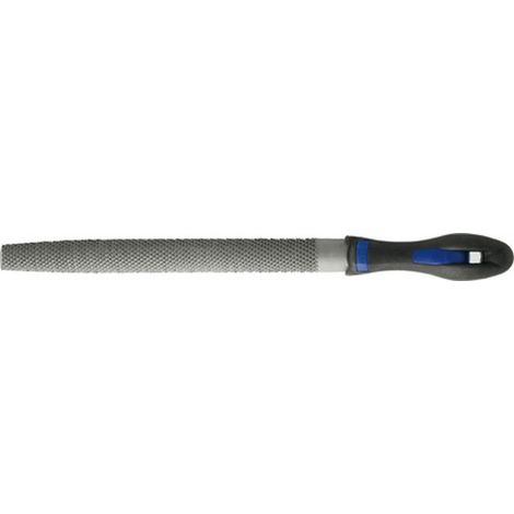 Raspa Con Rotondo, Semicircolare, Lunghezza 200 Mm, Misura 2, Sezione Trasversale 21,0 X 7,5 Mm