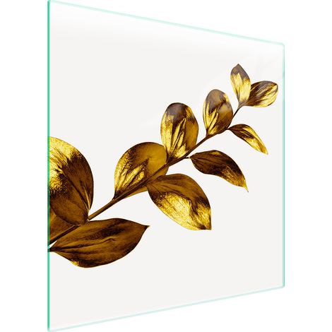 GLASSCHUTZPLATTE FÜR HERD 50x52 GOLD (1/5)