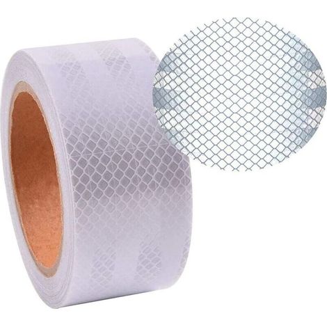 Reflective Tape, 10m x 5cm Waterproof Reflective Sticker, Self-Adhesive Safety Tape for Cars, Trucks, RVs, and Trailers (1/5)