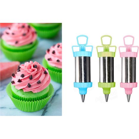 Siringa per dolci con beccuccio in alluminio cake design