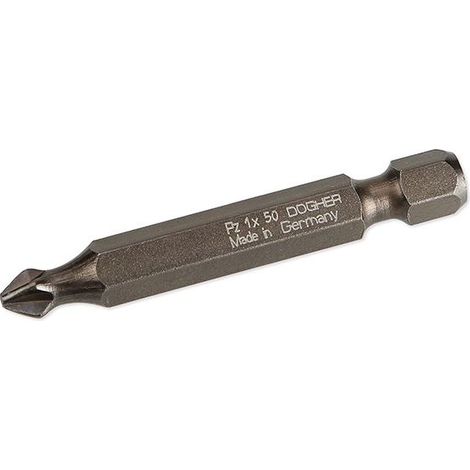 Boîte avec 10 embouts de tournevis S2, 50 mm, PZ1 411-PZ1-10