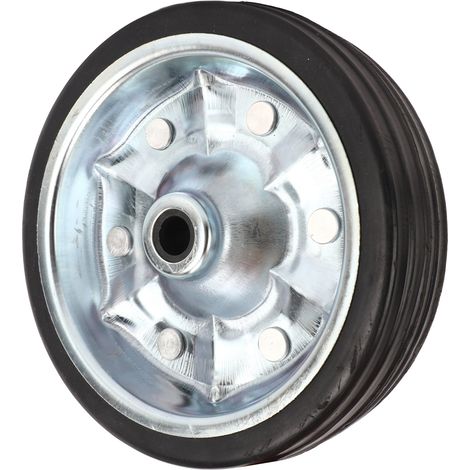 Roue de guidage de cric pour réparation de caravane, roulette pivotante de remplacement 200 mm, capacité de 500 kg (1100 lb) pour caravane (1/5)