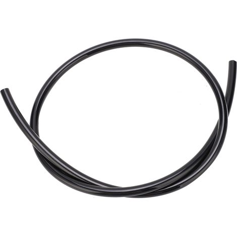 Tuyau pneumatique flexible en TPU pour compresseurs d'air, adapté aux produits chimiques, carburants et huiles, TPU1612, diamètre extérieur 16 mm x diamètre intérieur 12 mm, noir, 1 mètre (1/5)