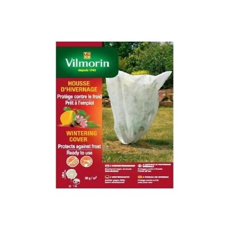 Copri invernali Vilmorin per piante e alberi 0,8 m x 0,8 m, pp, 30 gr/m2, bianco