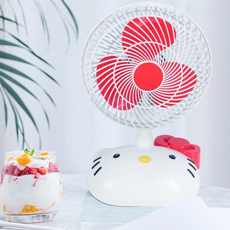 Ventilateur de Bureau Mini avec Rotation Automatique - Silencieux et Portable pour Chambre ou Bureau (1/5)
